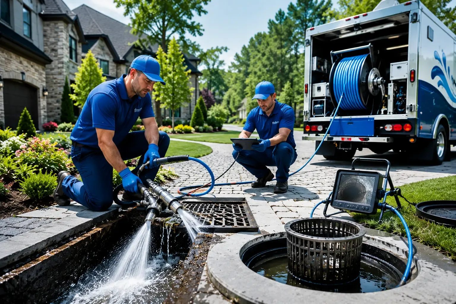 Local outdoor drain cleaning professionals in West Green, GA